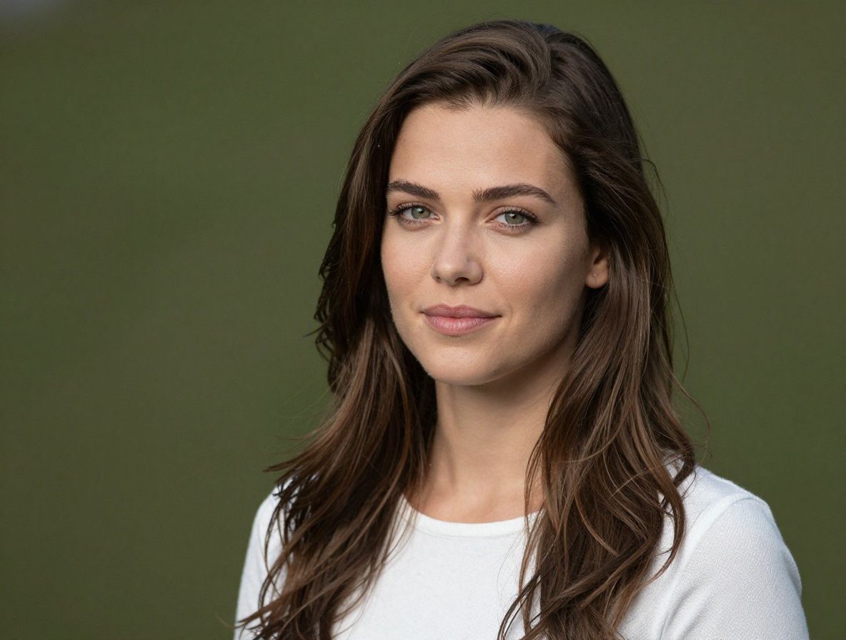 Noin 50-vuotias nainen rauhallisessa mietiskelyhetken tunnelmassa, taustalla syysmaisema